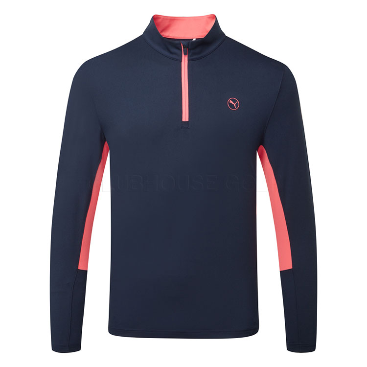 Puma Pure 2.0 1/4 Zip Golf Sweater Deep Navy 628869-04