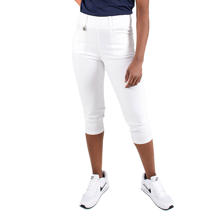 Rohnisch Ladies Embrace Capri Golf Pants White 110673-0010