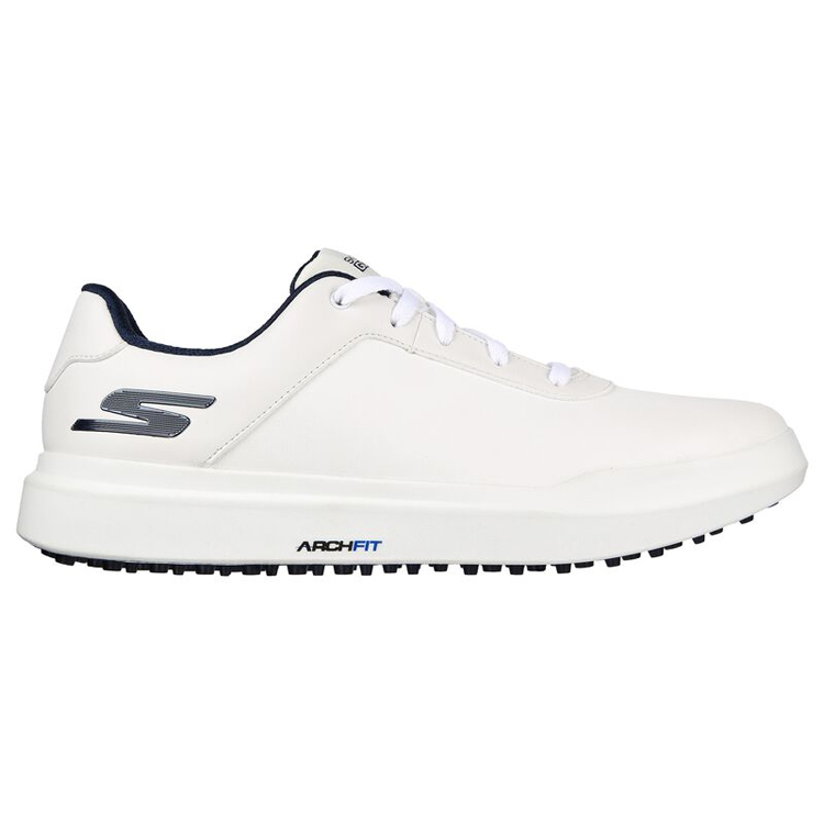 Skechers Go Golf Drive 5 Golf Shoes White/Navy 214037-WNV