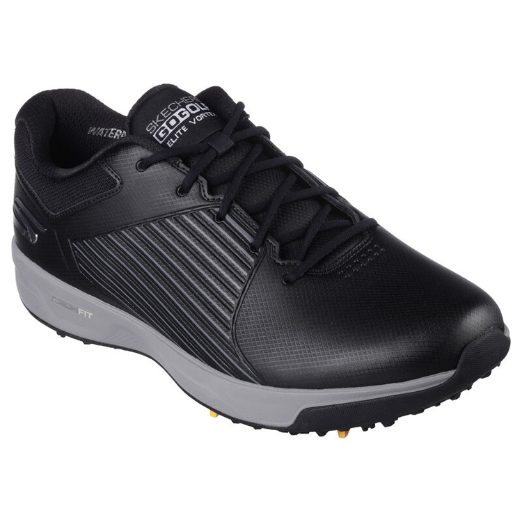 Skechers Go Golf Elite Vortex Golf Shoes Black/Grey - Clubhouse Golf