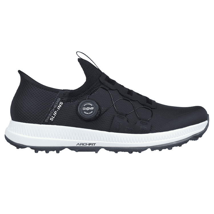 Skechers Go Golf Elite 5 Slip-In Golf Shoes Black/White 214066-BKW