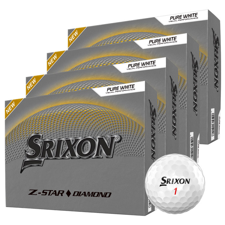 Srixon Z Star Diamond Personalised Golf Balls (4 For 3) White – Best UK Price & Deals on BritGolf