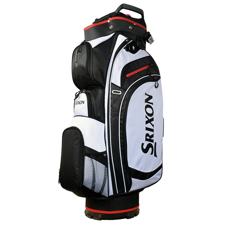 Srixon Performance Golf Cart Bag White/Black/Red 121221-61