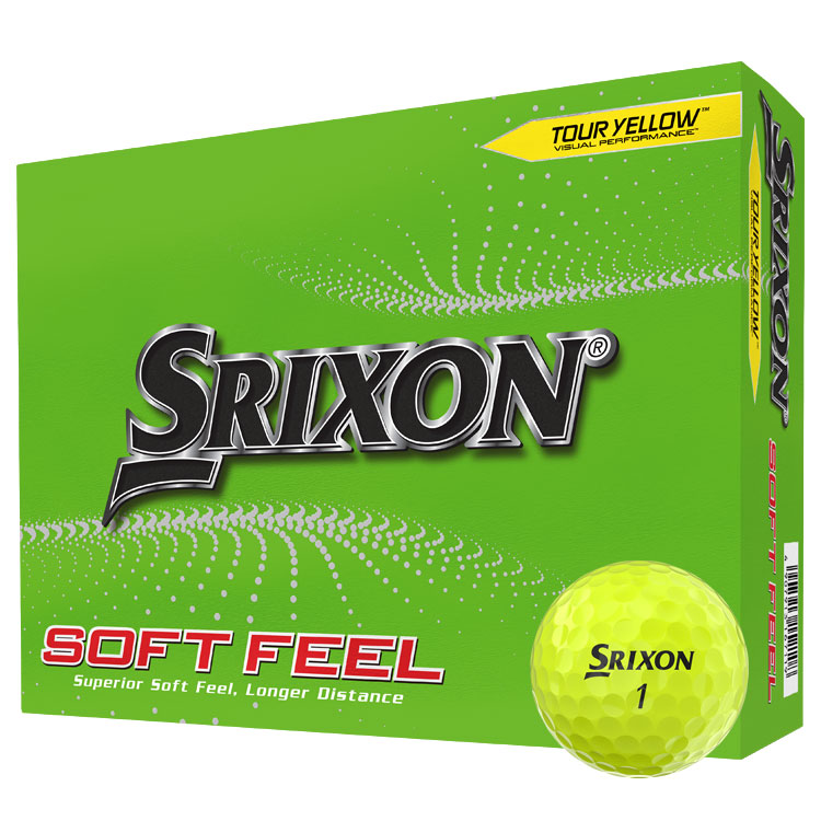 Srixon 2024 Soft Feel Golf Balls Yellow – Best UK Price & Deals on BritGolf