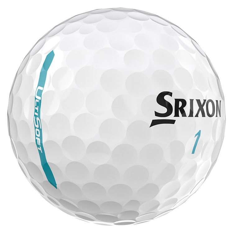 Srixon Ultisoft Personalised Logo Golf Balls White Clubhouse Golf