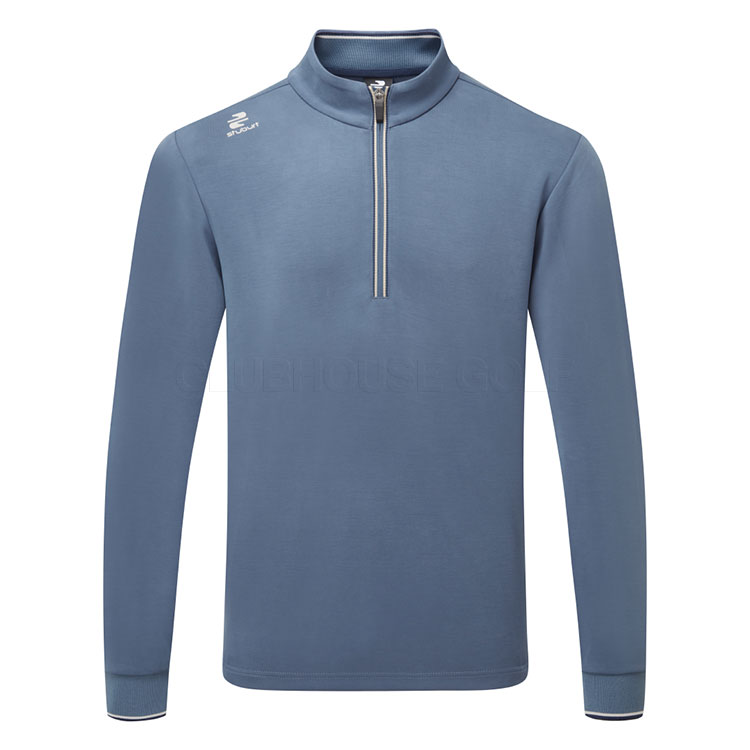 Stuburt Arlo 1/4 Zip Golf Sweater Steel Blue SBTS1441