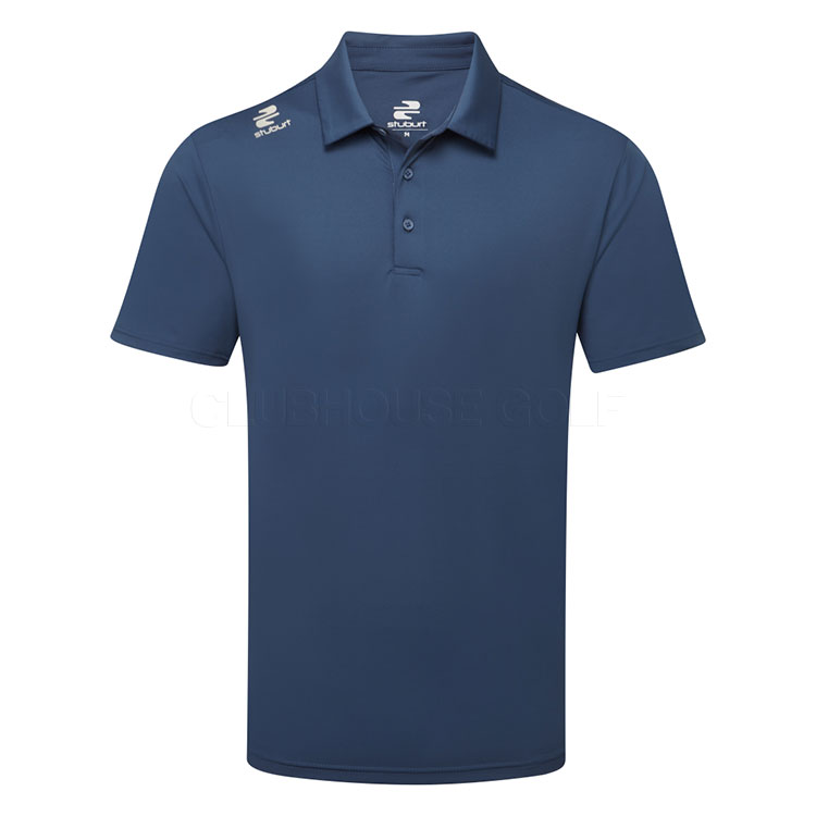 Stuburt Urban Performance Golf Polo Shirt Steel Blue SBTS1444