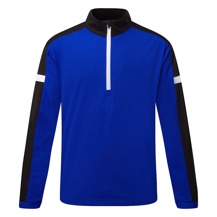 Sunderland Nevada 1/2 Zip Golf Wind Top Electric Blue/Black/White SUNMW86-NEV