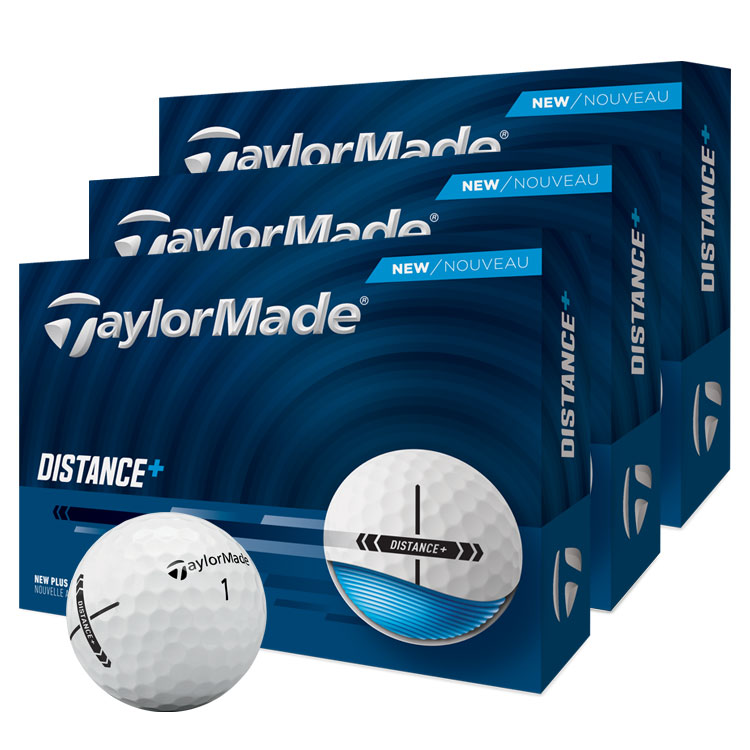 TaylorMade Distance Plus Golf Balls (3 For 2) White – Best UK Price & Deals on BritGolf