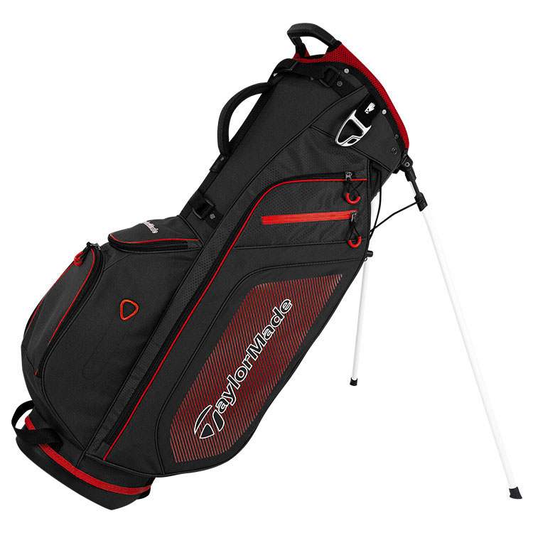 TaylorMade Tour Lite Golf Stand Bag Black/White/Red N77488