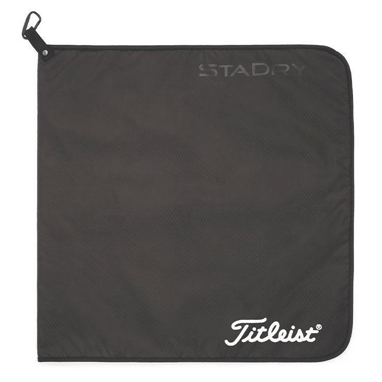 Titleist StaDry Performance Golf Towel Black TA22SDPTWL-0