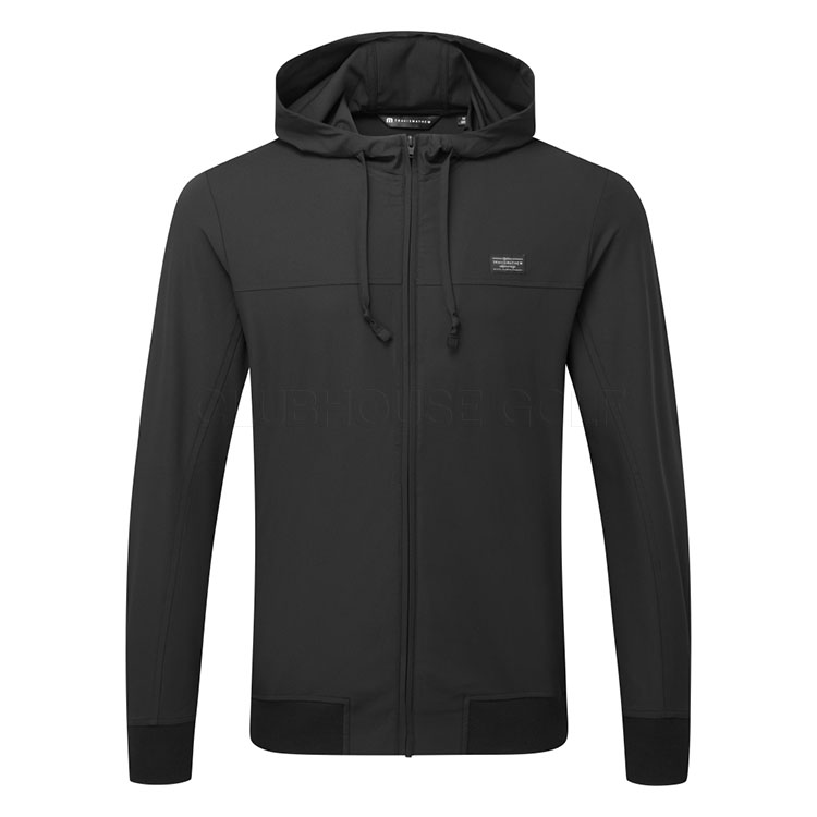 TravisMathew Wanderlust Full Zip Golf Sweater Black 1MAA183_0BLK
