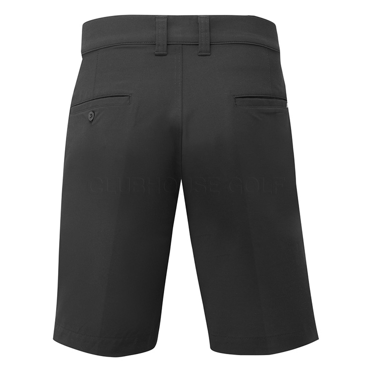 TravisMathew Bermuda Golf Shorts Black Clubhouse Golf