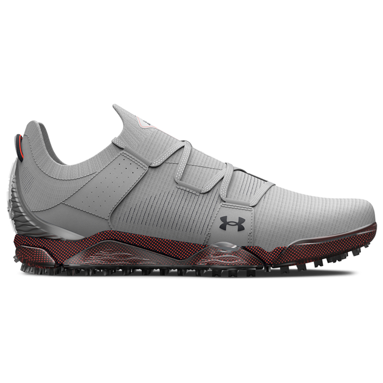 Under Armour HOVR Tour 2 SL Golf Shoes Halo Grey/Afterburn/Black 3025744-102