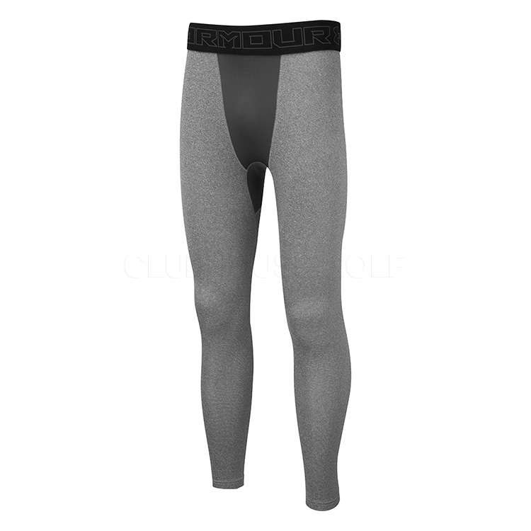 Under Armour ColdGear Base Layer Leggings Grey - Clubhouse Golf