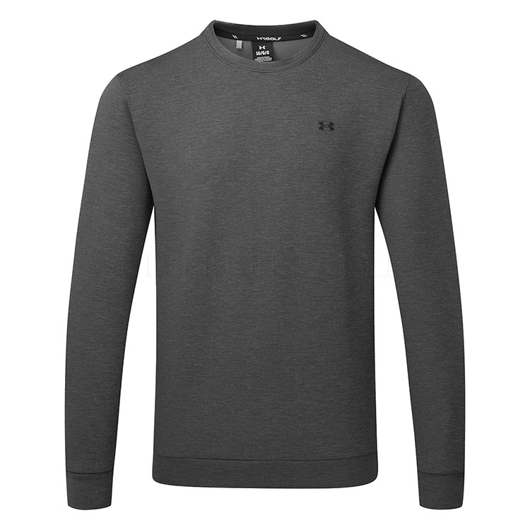 Under Armour Drive Crewneck Golf Sweater Black/Anthracite/Black 1387122-001