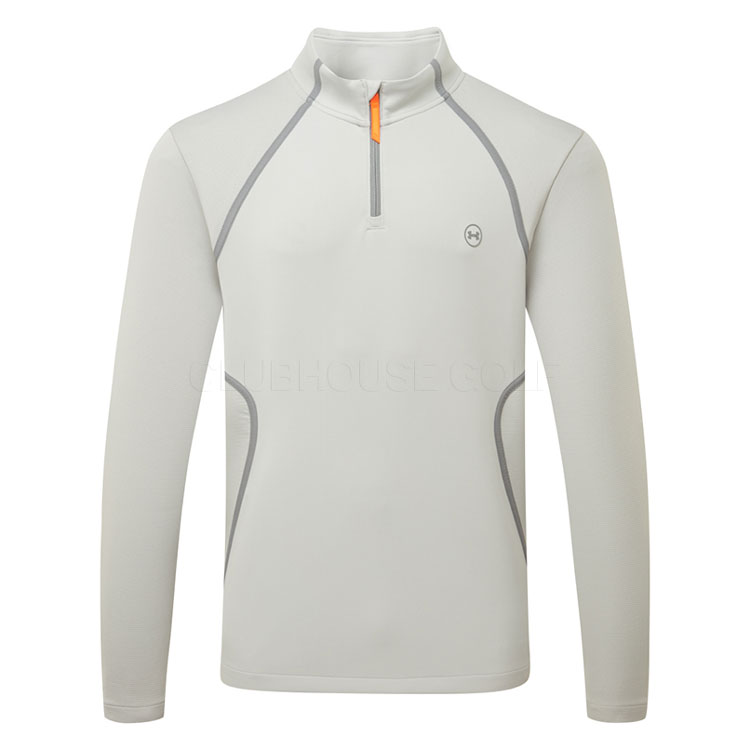 Under Armour Drive 1/4 Zip Golf Sweater Titanium/Clay Green 6013943-069