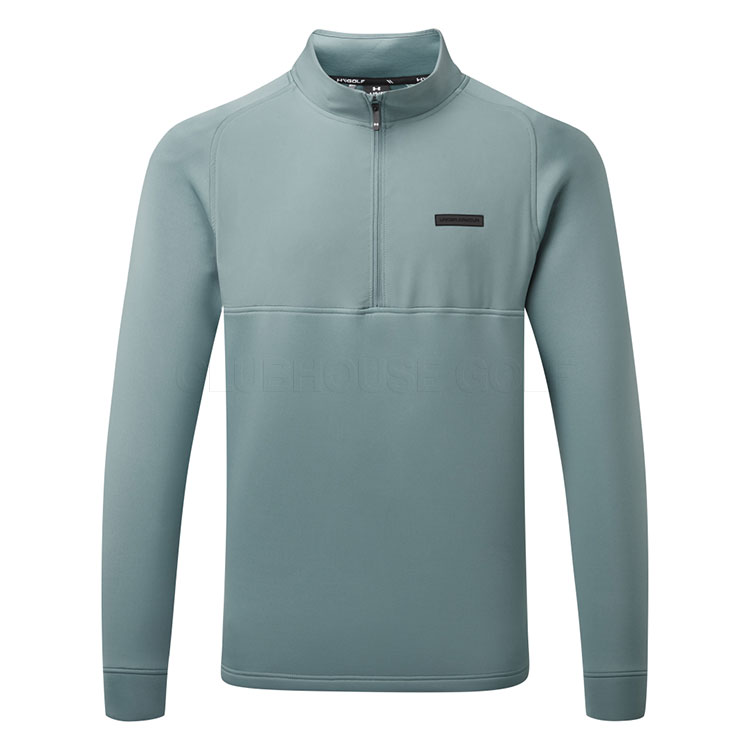 Under Armour Drive Pro Hybrid 1/2 Zip Golf Sweater Jasper Blue/Black 6005666-587