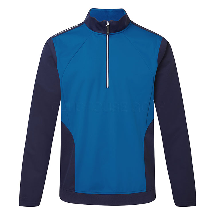 Under Armour Drive 1/2 Zip Golf Wind Top Midnight Navy/Varsity Blue/White 6009749-410