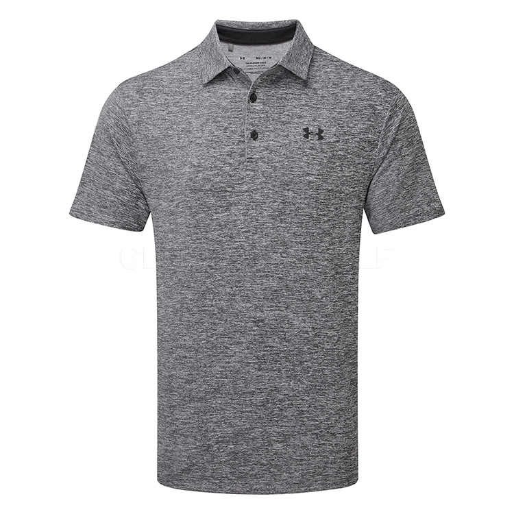 grey under armour golf shirt