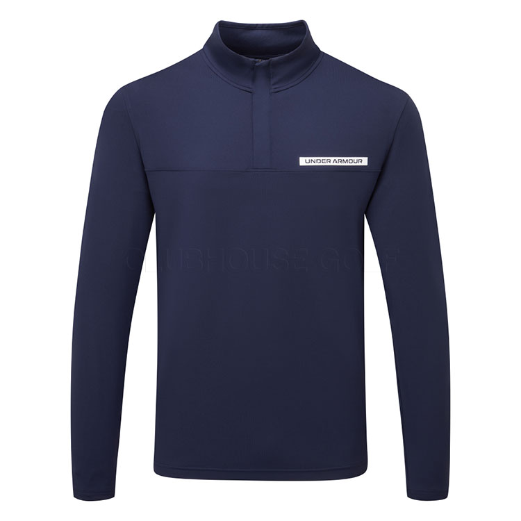 Under Armour T2G 1/4 Zip Golf Sweater Midnight Navy/White 1389878-410