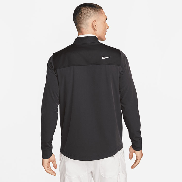 Nike Tour Essential Golf Wind Jacket Black/Black/White - Clubhouse Golf