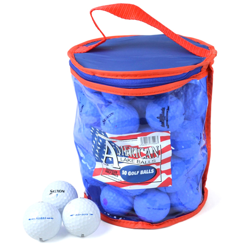 Srixon AD333 Grade B Lake Golf Balls Bag (50 Balls)