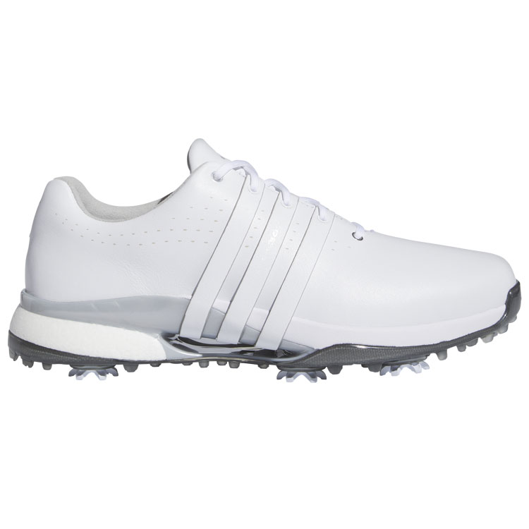 adidas Tour 360 Golf Shoes White/White/Silver IF0244