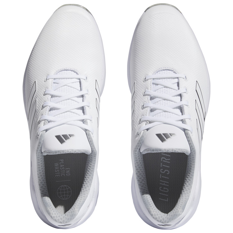 adidas ZG23 Golf Shoes White/Silver/Grey - Clubhouse Golf
