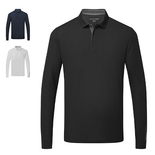 Galvin Green Marwin Long Sleeve Polo Shirts