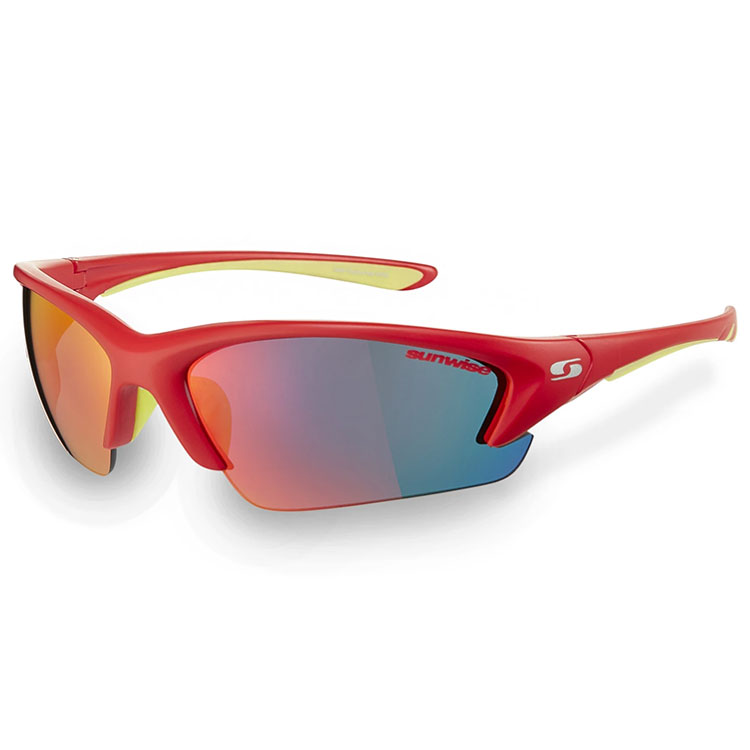 Sunwise Equinox Interchangeable Golf Sunglasses Red