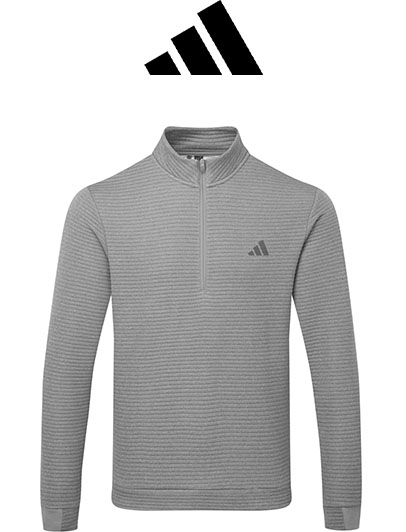 adidas DWR Ultimate365 Textured 1/4 Zip Sweaters