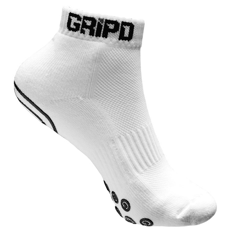 GRiPD V2 Performance Ankle Golf Socks White