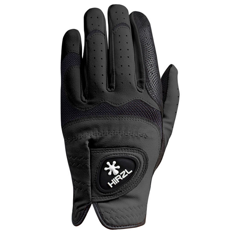 Hirzl Trust Hybrid Plus Golf Glove Black (Right Handed Golfer)