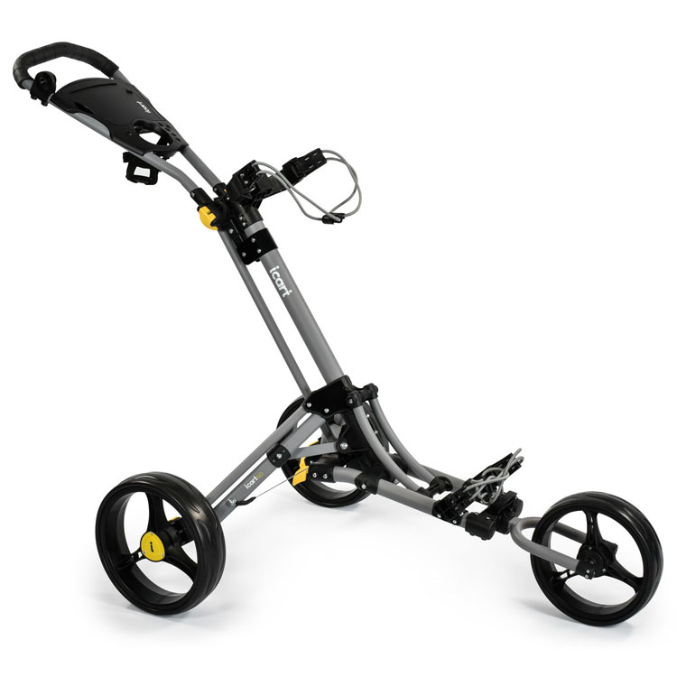 iCart Go 3 Wheel Golf Trolley Grey/Black