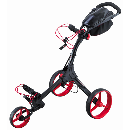 Big Max IQ+ 3 Wheel Golf Trolley Black/Red
