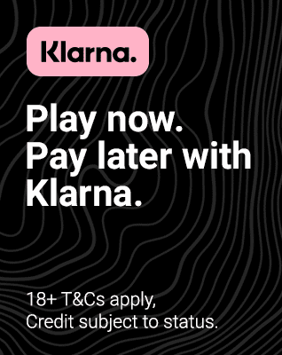 Play now. Pay later with Klarna.