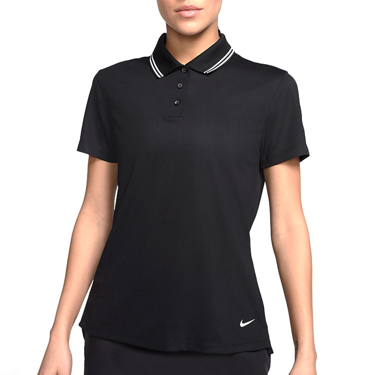 Nike Ladies Dry Victory Golf Polo Shirt Black BV0217-010