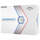 Callaway Supersoft Personalised Text Golf Balls White