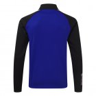 Sunderland Aspen Mid Layer Golf Top Electric Blue/Black/White