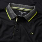 Calvin Klein Spark Pique Golf Polo Shirt Black CKMD1552