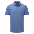 Glenmuir Torrance Golf Polo Shirt Ascot Blue/White MSP7549-TOR