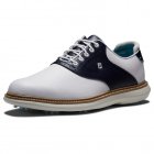 FootJoy FJ Traditions 57899 Golf Shoes White/Navy