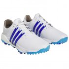 adidas Tour 360 Golf Shoes White/Lucid Blue GV9400