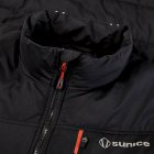 Sunice Forbes Padded Thermal Golf Wind Jacket Black/Scarlet Flame S62007-0251