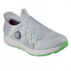 Skechers Go Golf Elite 5 Slip-In Golf Shoes Grey Synthetic/Lime 214066-GYLM