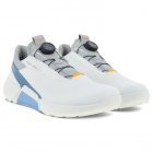 Ecco Biom H4 BOA Gore-Tex Golf Shoes White/Retro Blue 108504-55569