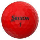Srixon Soft Feel Brite Golf Balls Matte Red