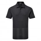 adidas adicross Novelty Print Golf Polo Shirt Black FQ3228