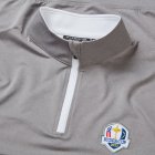 Glenmuir Wick Ryder Cup 1/4 Zip Golf Sweater Grey MF7503ZN-WIC-RC